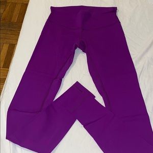 Purple luluemon leggings